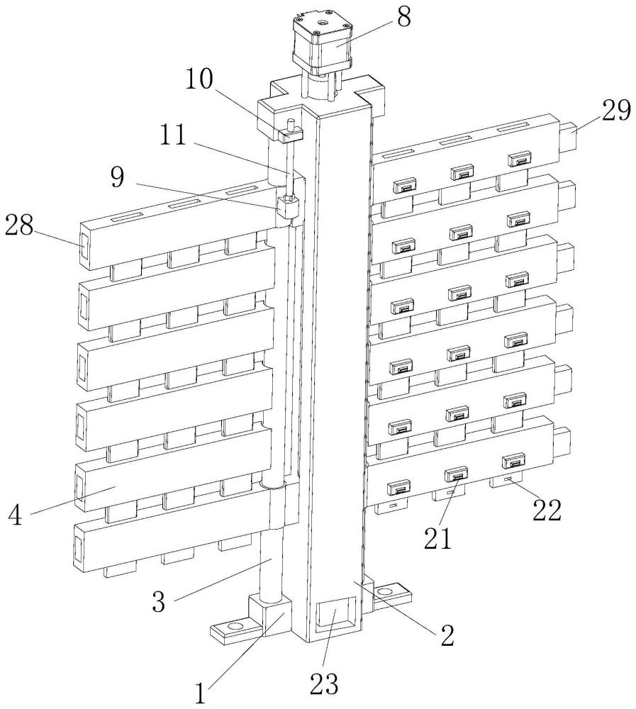 一种高度可调的建筑工程施工用防护围栏的制作方法