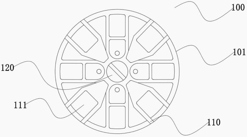 一种帐篷支架的顶部固定件的制作方法