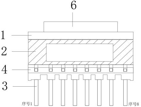 一种可杜绝周边元件发生短路的变压器的制作方法