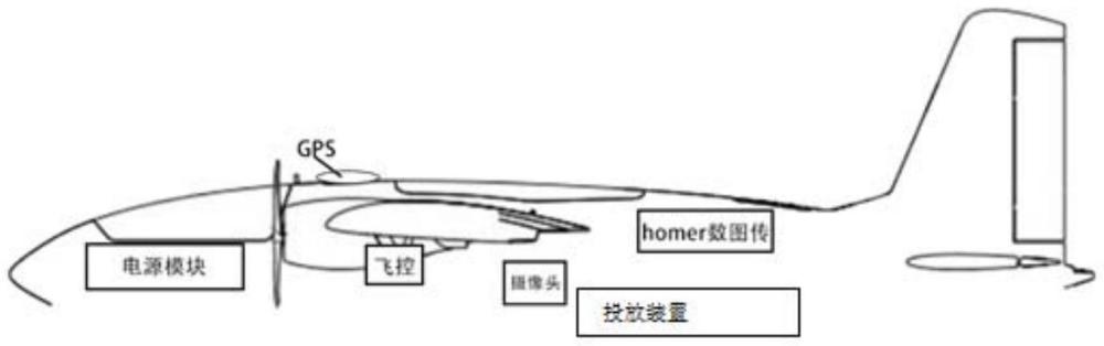 一种兼具检测和投掷功能的无人机