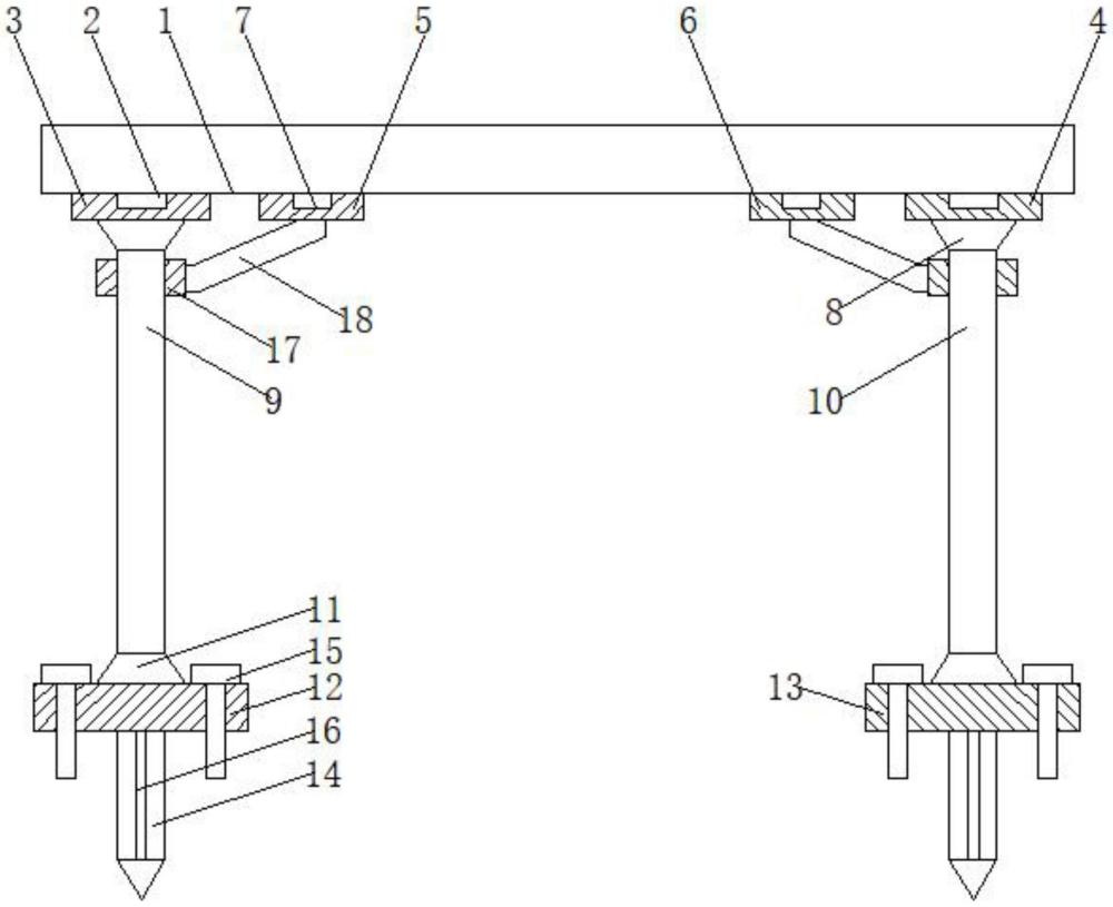 一种仓储建筑混凝土梁加固装置的制作方法