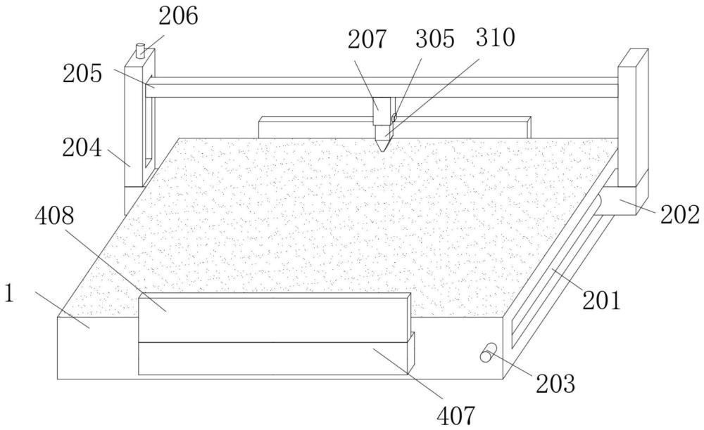 一种双钢中空玻璃加工用全自动激光打标机的制作方法