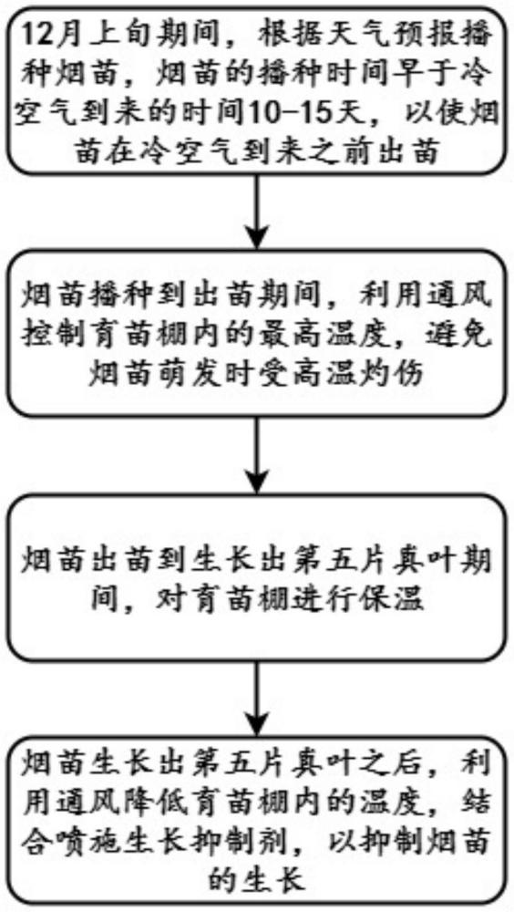 一种冬春烟苗培育方法与流程