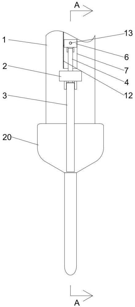 一種針流量測試用的針頭連接結構的制作方法