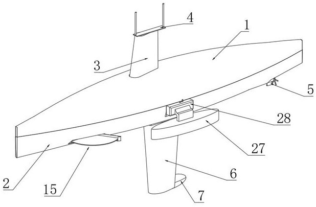一种具有防倾覆功能的海洋调查测量无人艇的制作方法