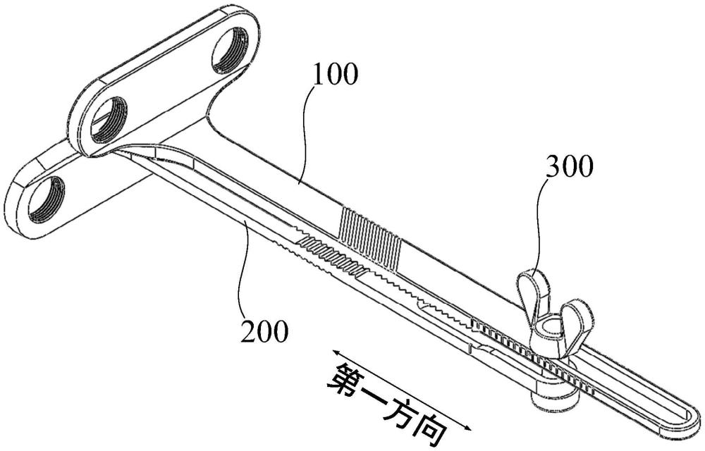 一種跟骨截骨移位測量和臨時固定裝置的制作方法