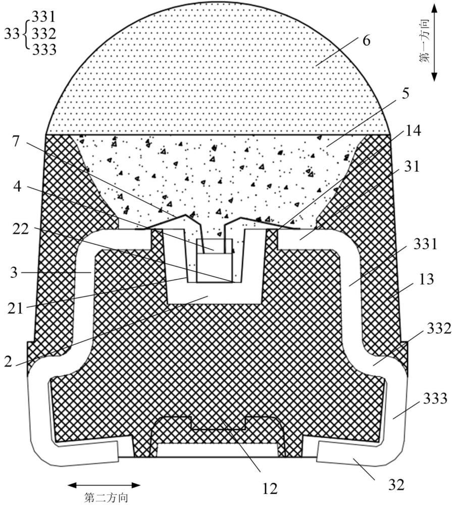 用于戶外顯示屏的TOP LED燈珠及其制備方法與流程