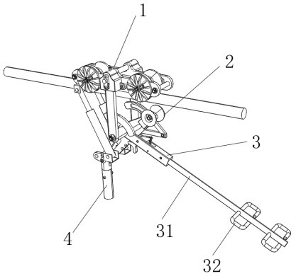 一種自行走小車的剎車機構的制作方法