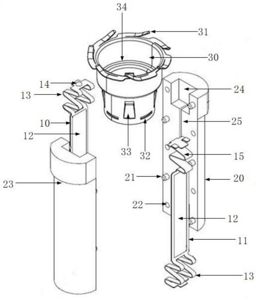 一種基于簧片嵌合結(jié)構(gòu)的板間射頻連接器的制作方法