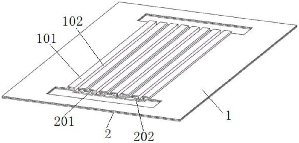 一種燃料電池雙極板流場(chǎng)結(jié)構(gòu)及燃料電池堆的制作方法