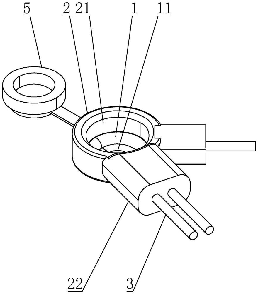 一種電池極柱測溫結(jié)構(gòu)的制作方法