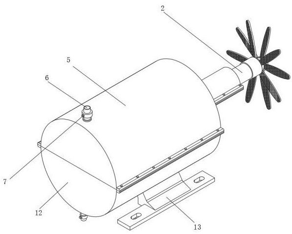 一種全氫罩式爐用節(jié)能型循環(huán)風(fēng)機(jī)的制作方法