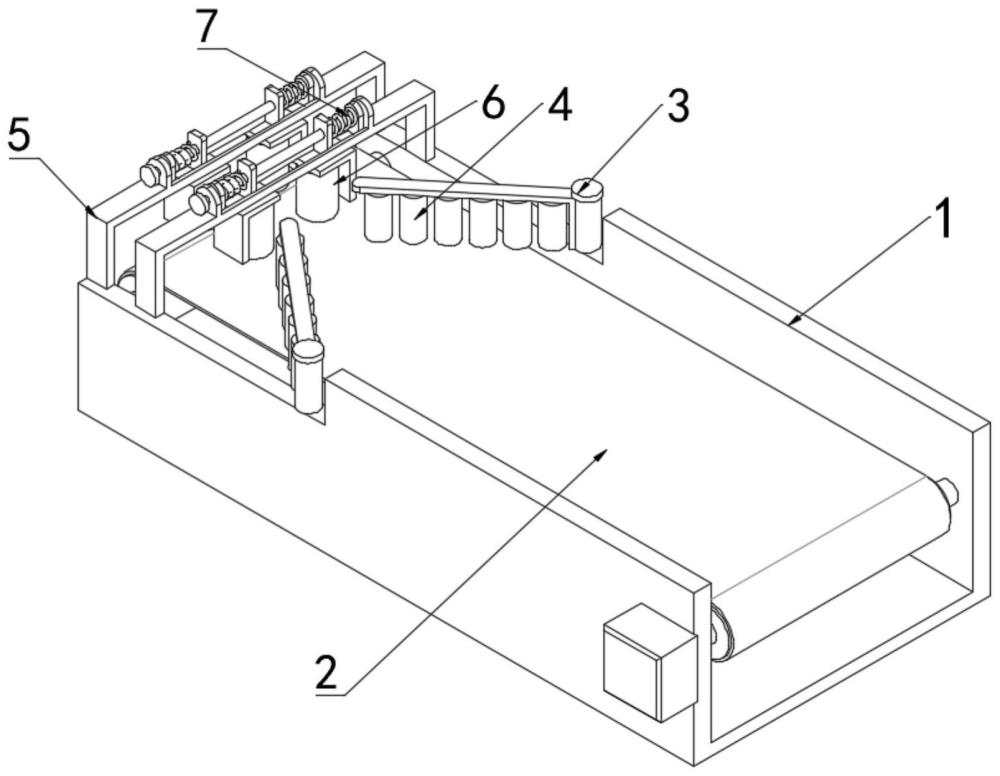 一種鋼部件建筑施工用輸送設備的制作方法