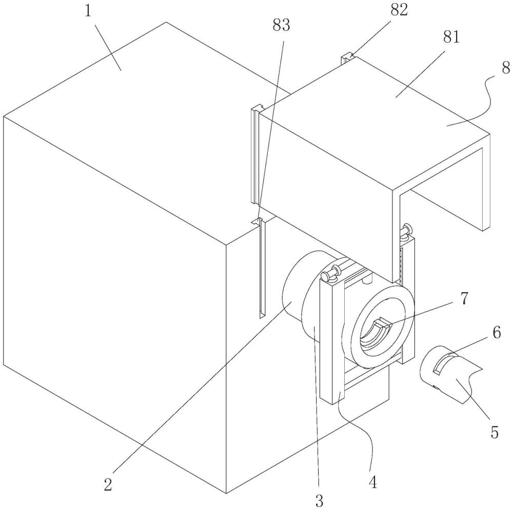 一種焊機內部氣管連接結構的制作方法