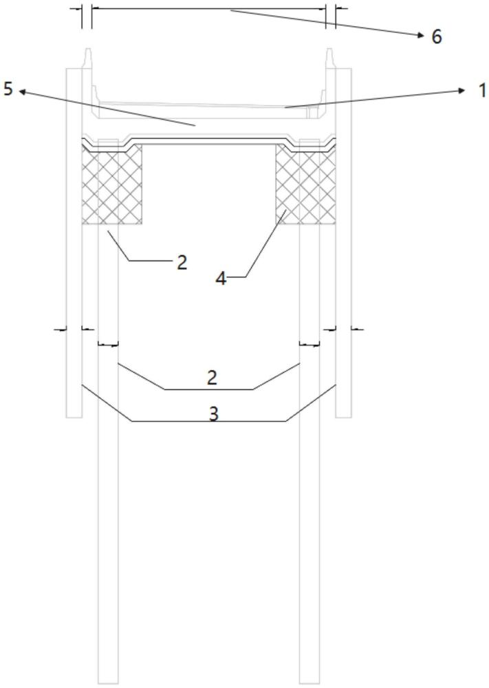 一種新型地下道路結(jié)構(gòu)的制作方法