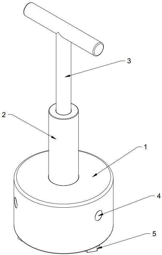 一種風(fēng)力發(fā)電機(jī)組偏航銅套取出工裝的制作方法