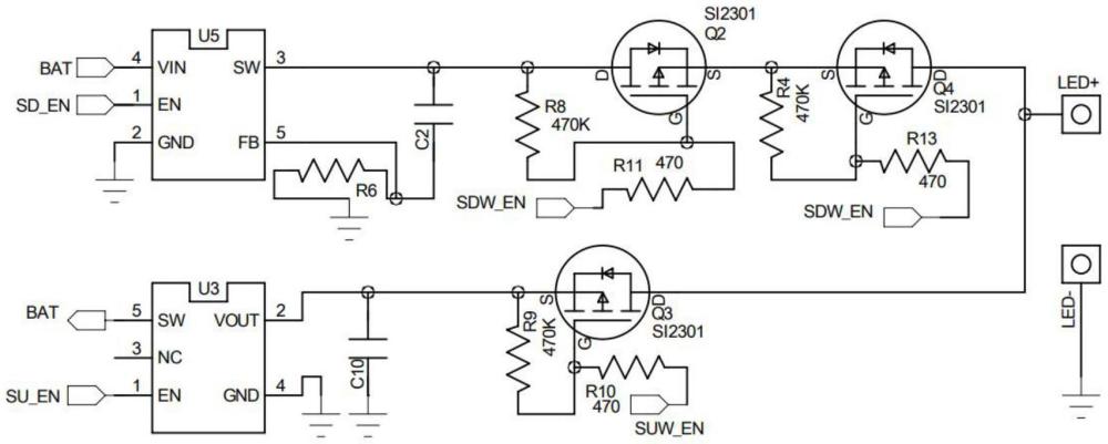 一種電池恒壓LED驅動電路的制作方法