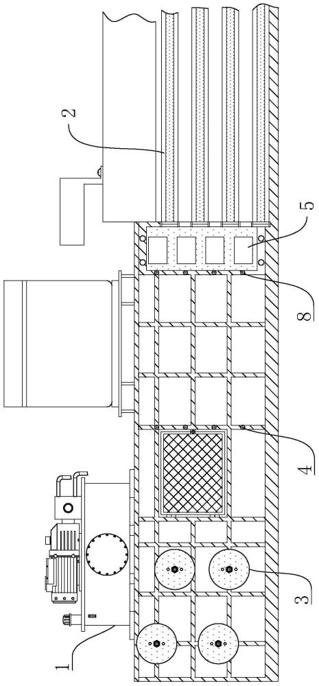 廢紙液壓自動(dòng)化打包機(jī)捆扎機(jī)構(gòu)的制作方法