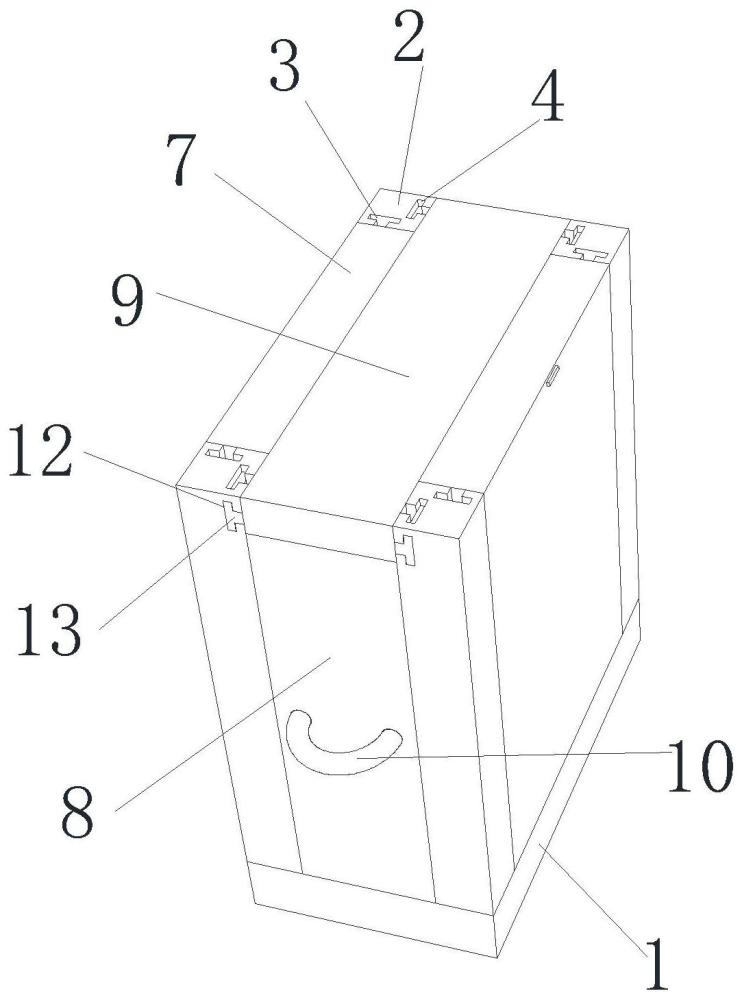 一種計算機主機箱的防撞裝置的制作方法