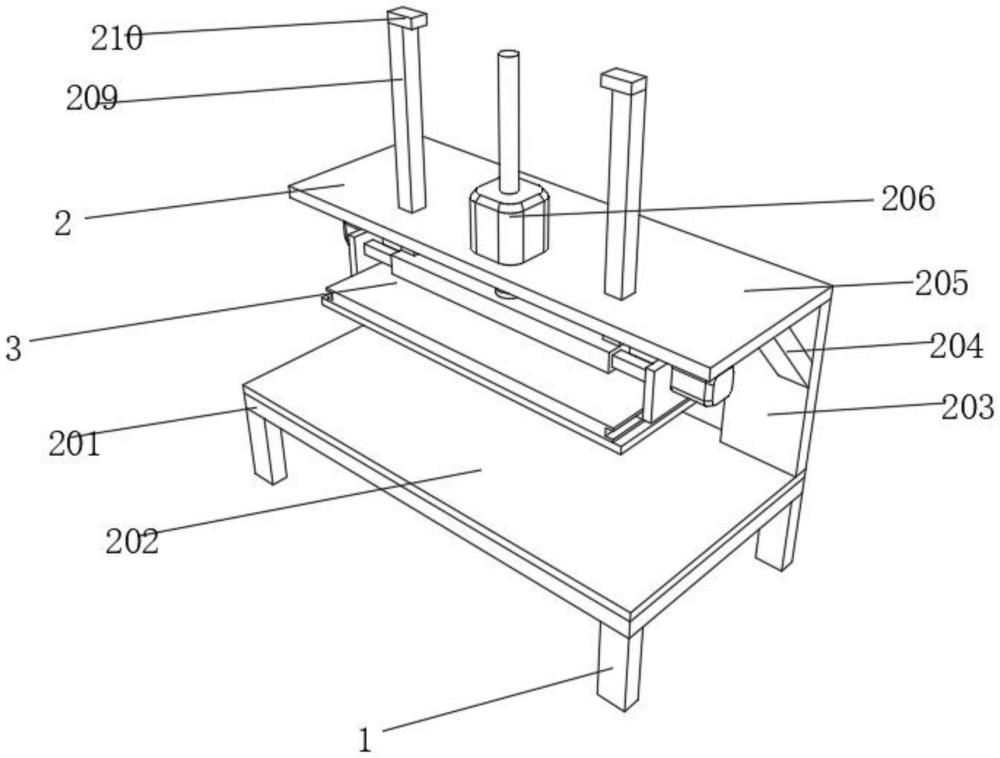 一種建筑模板加工用膠合裝置的制作方法