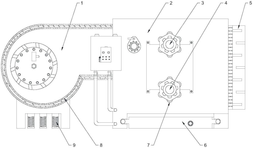 一種具有消聲功能的風(fēng)機盤管的制作方法