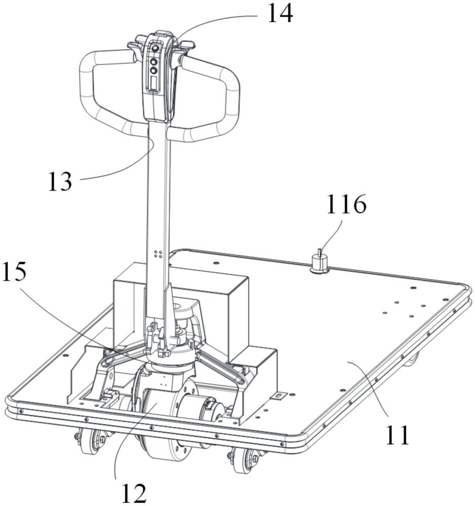 一種用于充電機(jī)器人的移動(dòng)裝置和充電機(jī)器人的制作方法