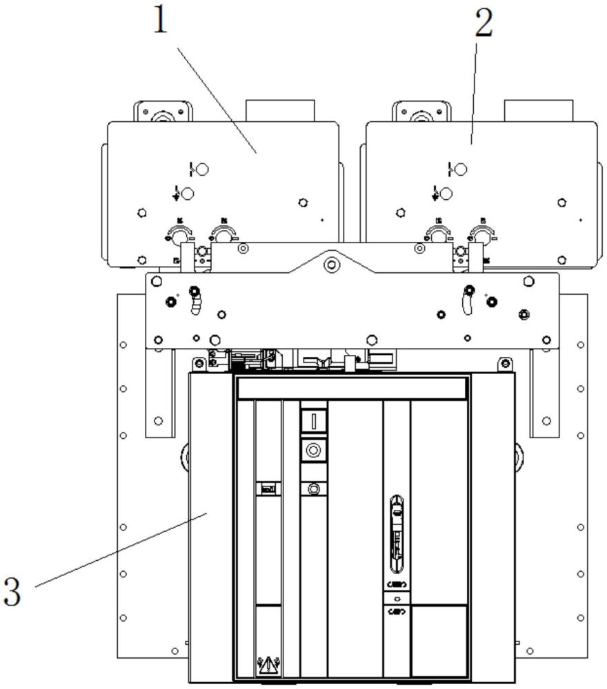 一種新型C-GIS雙母線充氣柜用復(fù)合連鎖裝置的制作方法