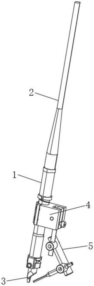 一種用于發(fā)熱芯鉻鐵頭快換機(jī)構(gòu)的制作方法