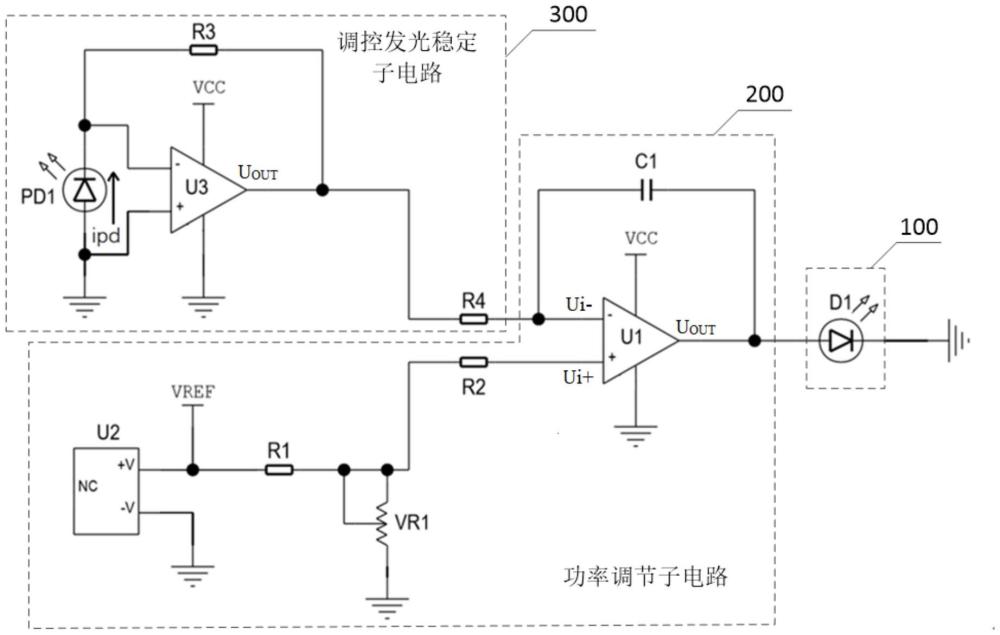 用于PMT光子計數(shù)評價的可輸出穩(wěn)定功率的LED光源及其控制方法與流程