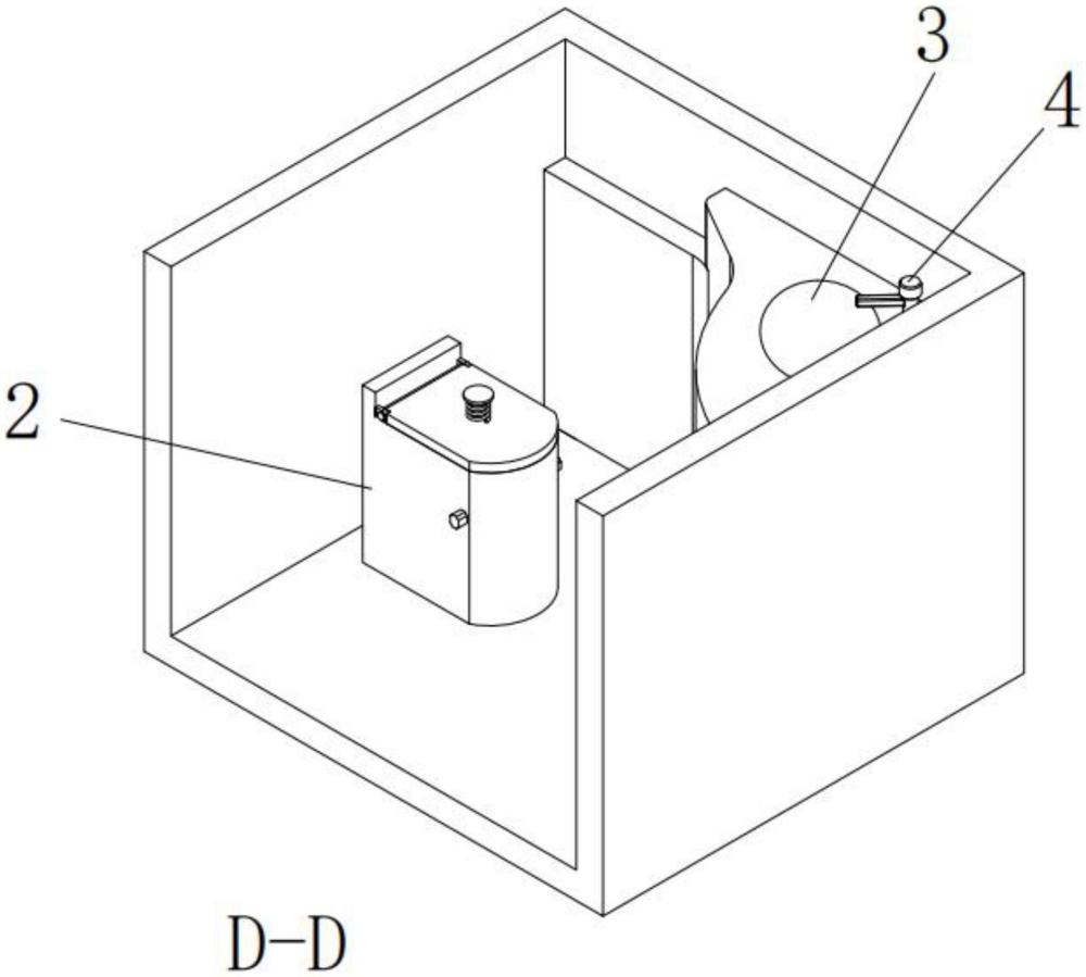 一種機(jī)車生態(tài)環(huán)保干式打包衛(wèi)生間的制作方法