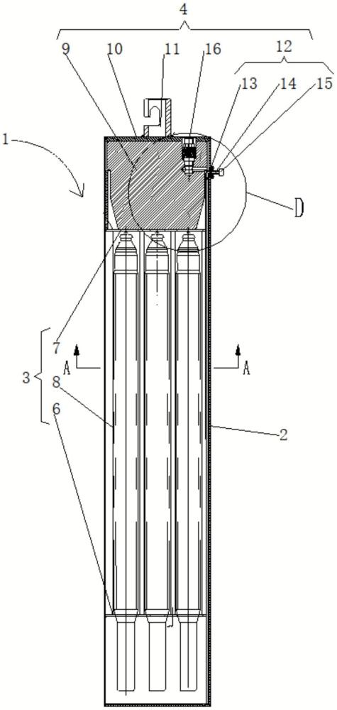 一種破損燃料元件貯存及運(yùn)輸容器的制作方法