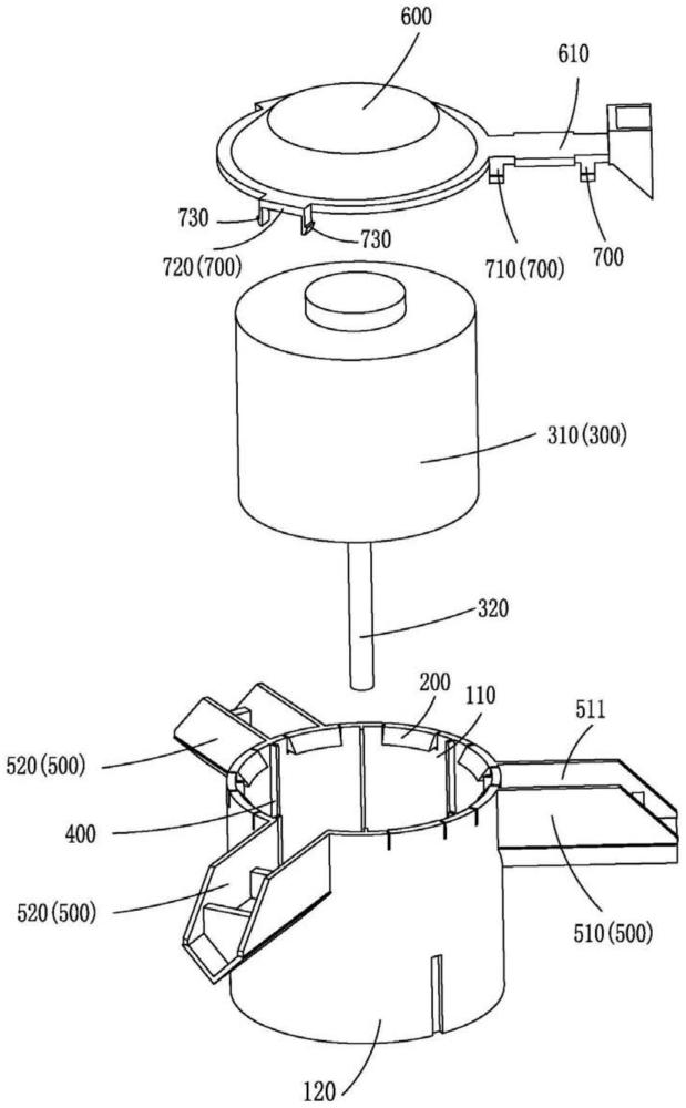 用于穿墻式新風機的電機組件以及穿墻式新風機的制作方法