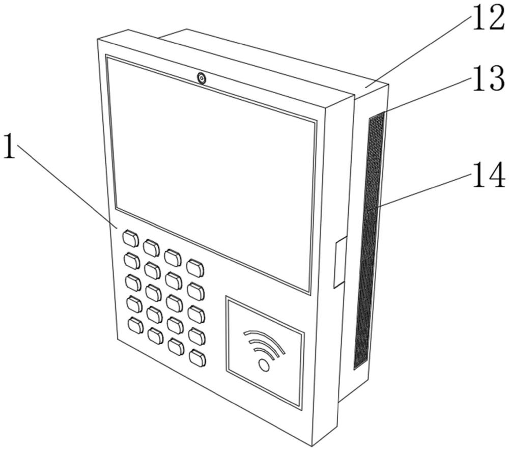 一種新型門禁一體機的制作方法