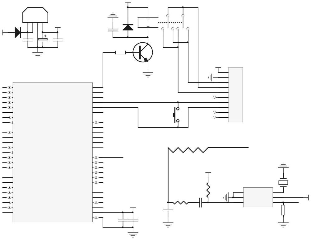 一種指紋密碼器雙重信號輸出控制電路的制作方法