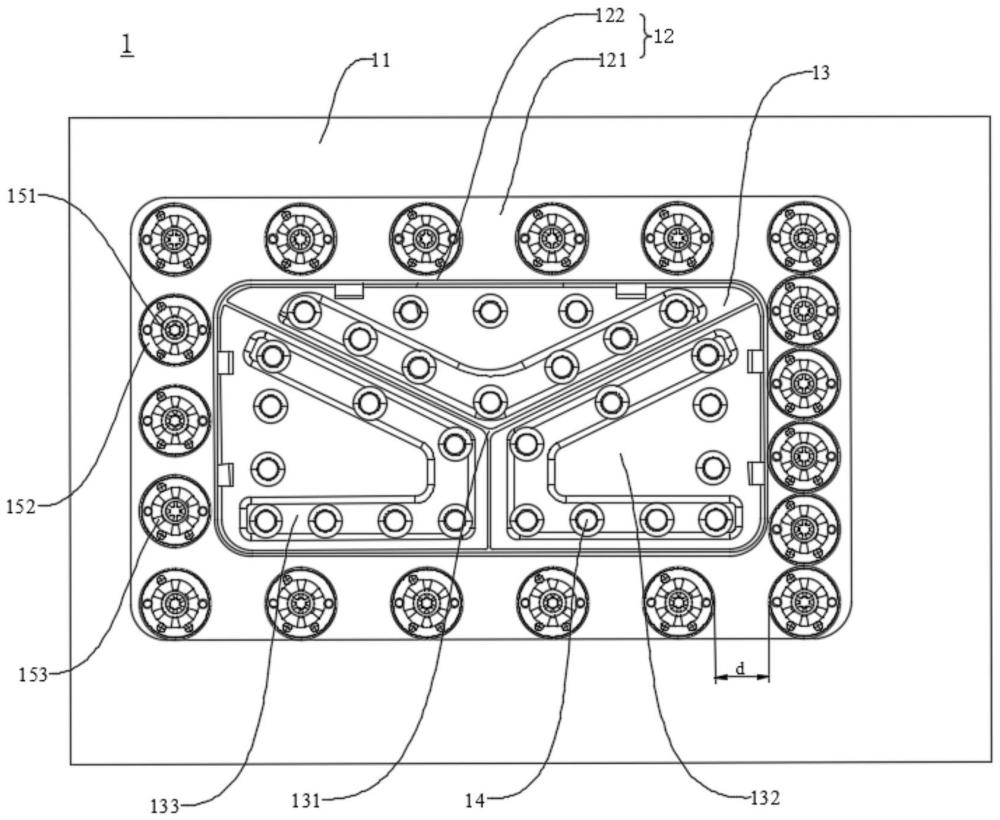 用于車輛的氣囊支架組件及車輛的制作方法