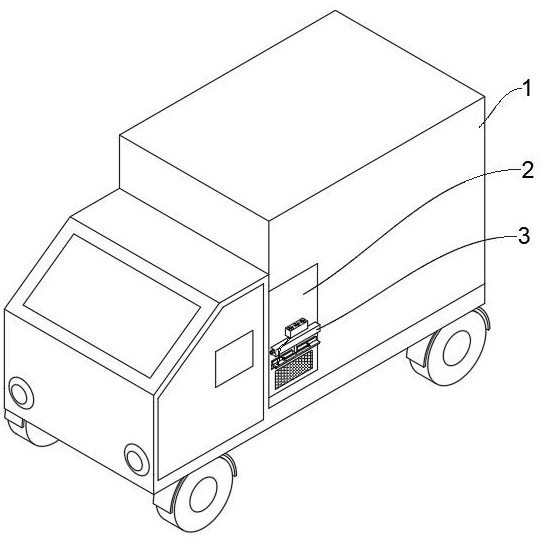 一種冷藏車冷凍機用除霜裝置的制作方法