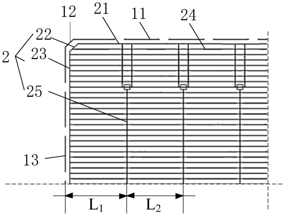 一種電池片、電池組件及電池片的印刷網(wǎng)版的制作方法