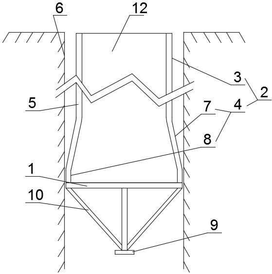 一種重力儲(chǔ)能地下空間建筑模板的制作方法