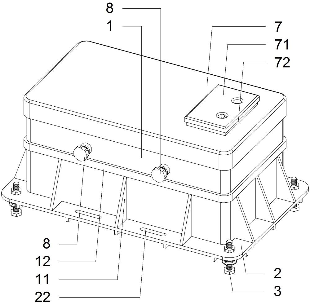 電動(dòng)三輪車電瓶防護(hù)裝置的制作方法