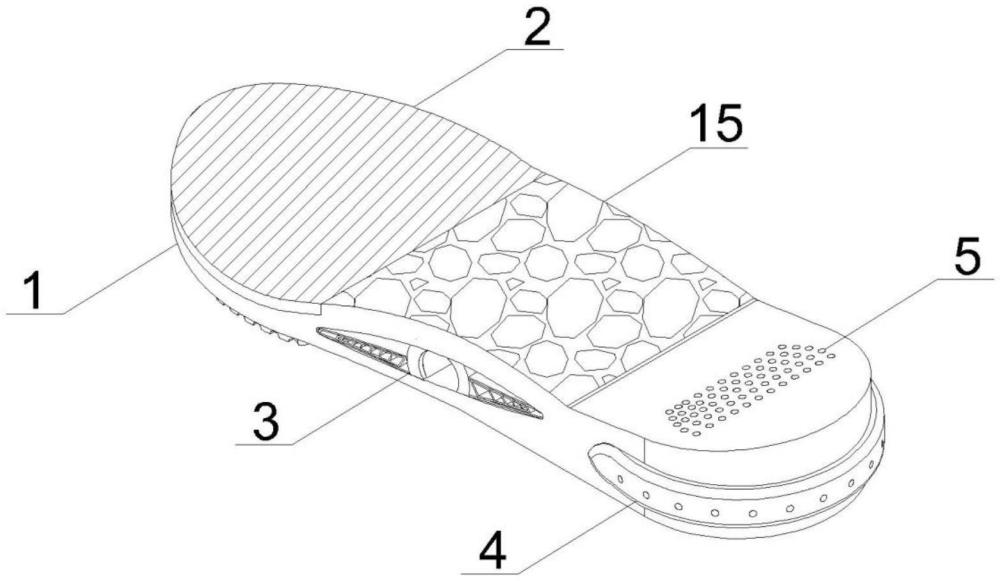 一種減震高分子鞋墊的制作方法