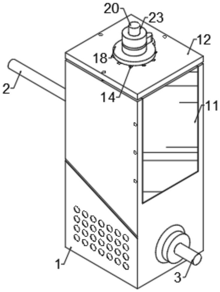 一種防鈣化無(wú)醇潤(rùn)版液加工流水線用過(guò)濾機(jī)構(gòu)的制作方法