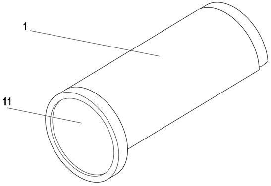 一種易于安裝的金屬古建筑勾頭筒瓦的制作方法