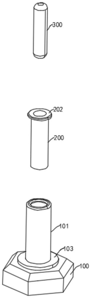 一種加工棒鏡的夾具組件的制作方法