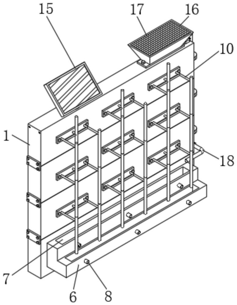 一種組合型綠色建筑用墻體結(jié)構(gòu)的制作方法