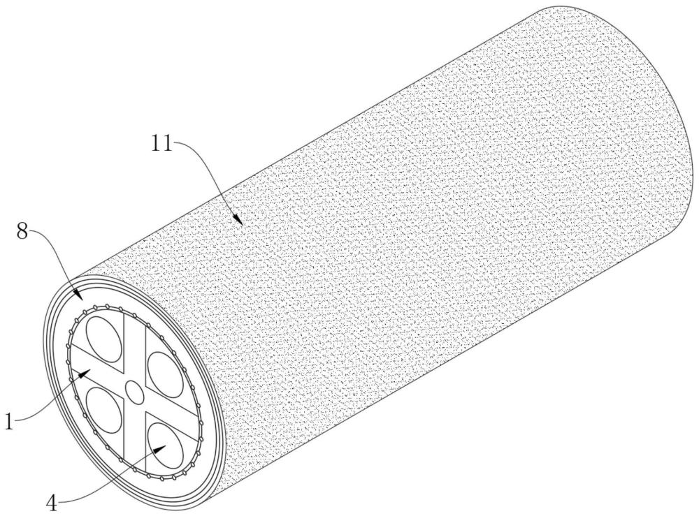 一種環(huán)保型擠包絕緣低壓電力電纜的制作方法