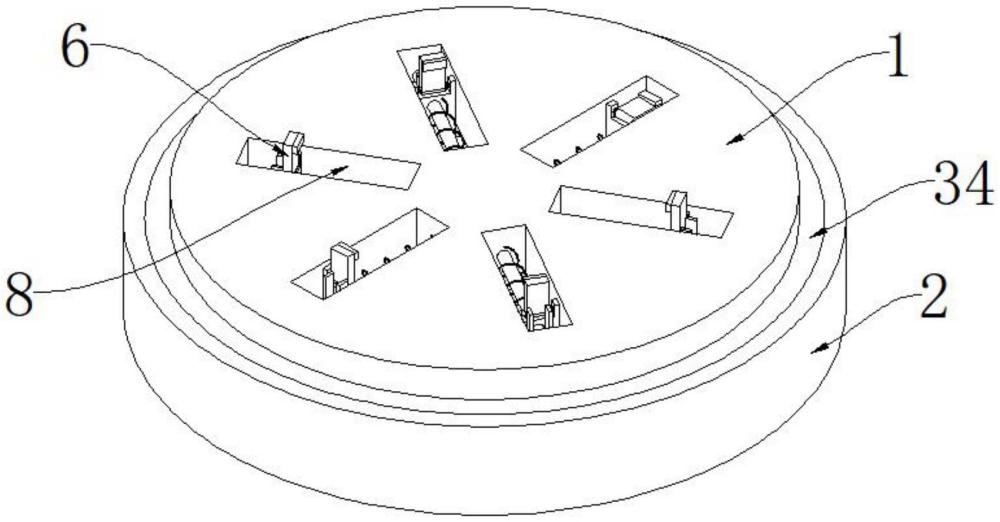 用于鏜床工裝的旋轉(zhuǎn)定位機(jī)構(gòu)的制作方法