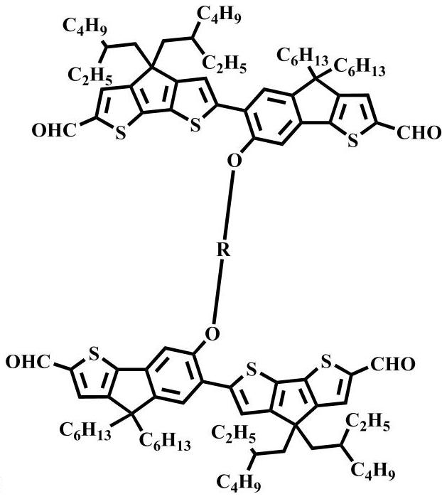一種基于茚并噻吩類二聚體太陽(yáng)能電池給體材料及其應(yīng)用