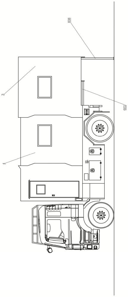 一種具有拓展空間的房車底盤的制作方法