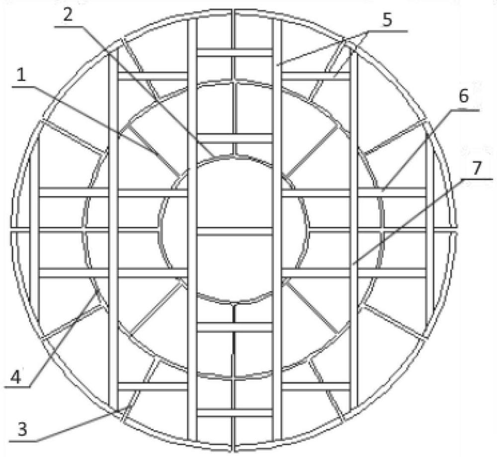 一種煉鐵大型高爐熱風(fēng)爐爐底板安裝焊接施工方法與流程