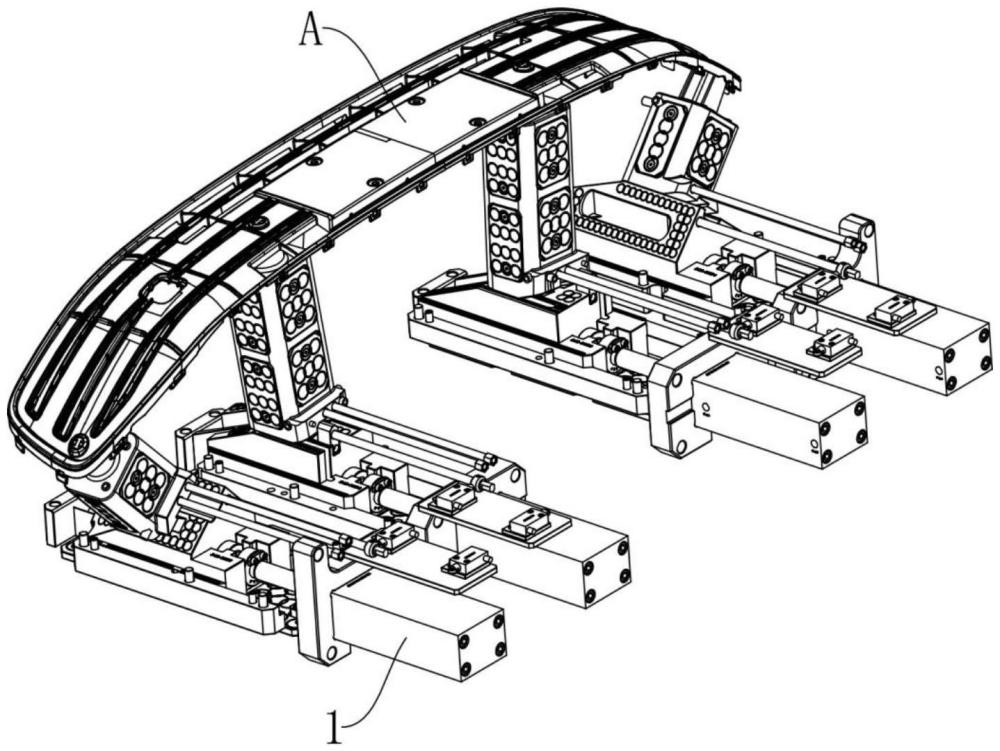 一種汽車格柵的注塑模具的制作方法